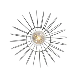 QAZQA Deckenleuchten|Wohnzimmerlampen*Design-Deckenleuchte schwarz - Margarita