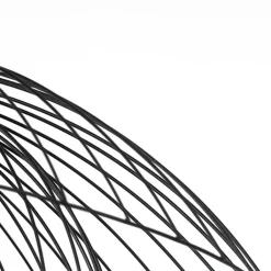 QAZQA Schlafzimmerlampen|Küchenlampen*Design-Deckenleuchte schwarz mit doppeltem Schirm 66cm - Pua