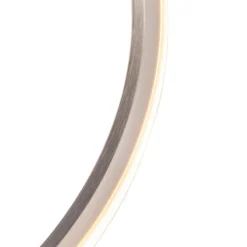 QAZQA Led-Deckenleuchten|Deckenleuchten*Design-Deckenleuchte Stahl dimmbar inkl. LED - Viola Due