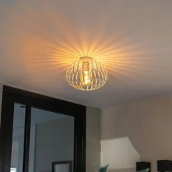 QAZQA Deckenleuchten|Esszimmerlampen*Design-Deckenleuchte weiß 30 cm - Johanna