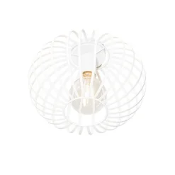 QAZQA Deckenleuchten|Esszimmerlampen*Design-Deckenleuchte weiß 30 cm - Johanna