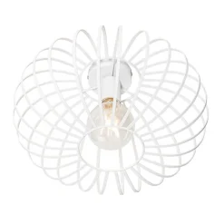 QAZQA Deckenleuchten|Wohnzimmerlampen*Design-Deckenleuchte weiß 39 cm - Johanna