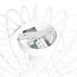 QAZQA Deckenleuchten|Wohnzimmerlampen*Design-Deckenleuchte weiß 39 cm - Johanna