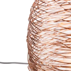 QAZQA Tischlampen|Wohnzimmerlampen*Designer-Tischlampe Kupfer 30 cm - Sarella