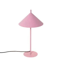 QAZQA Tischlampen|Wohnzimmerlampen*Designer-Tischlampe rosa - Triangolo