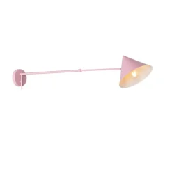 QAZQA Wandleuchten|Wohnzimmerlampen*Designer-Wandleuchte rosa verstellbar - Triangolo