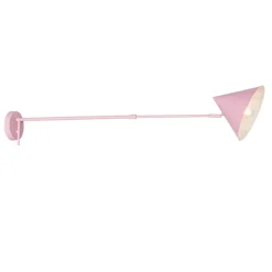 QAZQA Wandleuchten|Wohnzimmerlampen*Designer-Wandleuchte rosa verstellbar - Triangolo
