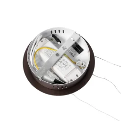 QAZQA Schlafzimmerlampen|Küchenlampen*Design-Hängelampe Bronze 40 cm inkl. LED 3-stufig dimmbar - Anello