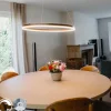 QAZQA Schlafzimmerlampen|Küchenlampen*Design-Hängelampe Bronze 80 cm inkl. LED 3-stufig dimmbar - Anello