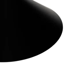 QAZQA Schlafzimmerlampen|Esszimmerlampen*Design-Hängelampe schwarz - Triangolo