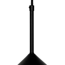 QAZQA Schlafzimmerlampen|Esszimmerlampen*Design-Hängelampe schwarz - Triangolo