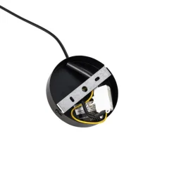 QAZQA Pendelleuchten|Wohnzimmerlampen*Design-Hängelampe schwarz - Rich