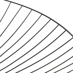 QAZQA Pendelleuchten|Wohnzimmerlampen*Design-Hängelampe schwarz 66cm - Pua