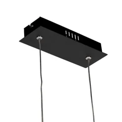 QAZQA Esszimmerlampen|Led-Pendelleuchten*Design-Hängelampe schwarz inkl. LED - Banda