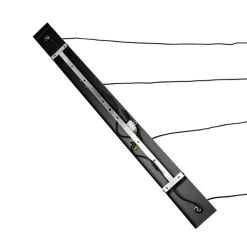 QAZQA Pendelleuchten|Wohnzimmerlampen*Design-Hängelampe schwarz mit Gold und Rauchglas 4-flammig - Kyan