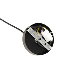 QAZQA Pendelleuchten|Wohnzimmerlampen*Design-Hängelampe schwarz mit Rauchglas - Chico