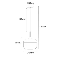 QAZQA Pendelleuchten|Wohnzimmerlampen*Design-Hängelampe schwarz mit Gold und Rauchglas – Kyan
