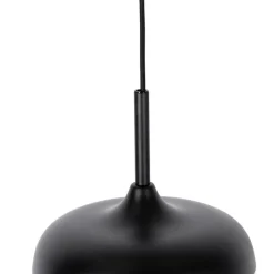 QAZQA Pendelleuchten|Wohnzimmerlampen*Design-Hängelampe schwarz mit Gold und Rauchglas – Kyan