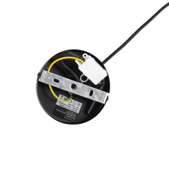 QAZQA Pendelleuchten|Wohnzimmerlampen*Design-Hängelampe schwarz mit Gold und Rauchglas – Kyan