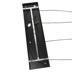 QAZQA Pendelleuchten|Wohnzimmerlampen*Design-Hängelampe schwarz mit Rauchglas 4-flammig - Chico