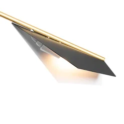 QAZQA Pendelleuchten|Wohnzimmerlampen*Design-Hängelampe Schwarz mit Gold 6-flammig - Sinem