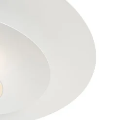 QAZQA Schlafzimmerlampen|Küchenlampen*Design-Hängelampe weiß inkl. LED 3-stufig dimmbar - Pauline