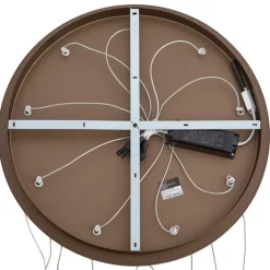 QAZQA Led-Pendelleuchten|Pendelleuchten*Design-Hängeleuchte Dunkelbronze 9-flammig inkl. LED 3-Stufen-Dimmbar - Vide Anella