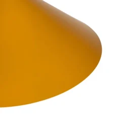 QAZQA Pendelleuchten|Wohnzimmerlampen*Design-Hängeleuchte Gelb Dreieck - Triangolo