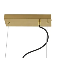 QAZQA Schlafzimmerlampen|Küchenlampen*Design-Hängeleuchte Gold mit Regenbogen-Glas 8-flammig - Uvas