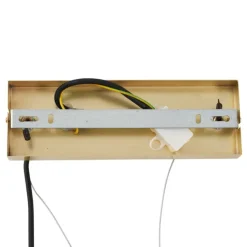 QAZQA Schlafzimmerlampen|Küchenlampen*Design-Hängeleuchte Gold mit Regenbogen-Glas 8-flammig - Uvas