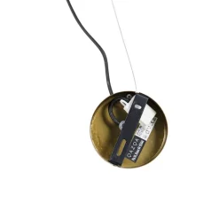 QAZQA Pendelleuchten|Wohnzimmerlampen*Design-Hängeleuchte Messingdraht 64cm - Pia