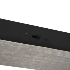 Trio Leuchten Led-Pendelleuchten|Pendelleuchten*Design-Hängeleuchte schwarz mit Silber inkl. LED Dimmbar - Blaze