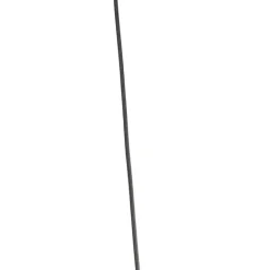 QAZQA Pendelleuchten|Wohnzimmerlampen*Design-Hängeleuchte schwarz Kugel 45cm - Corda