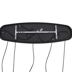 QAZQA Pendelleuchten|Esszimmerlampen*Design-Hängeleuchte schwarz mit Rauchglas 5-flammig - Gus