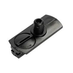 QAZQA Professional Deckenstrahler|Aufbaustrahler*Design-Hängeleuchte schwarz inkl. Schienenadapter 1-phasig - Iconic Tubo