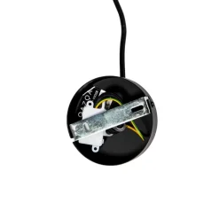 QAZQA Pendelleuchten|Wohnzimmerlampen*Design-Hängeleuchte Schwarz Draht - Wire Dough