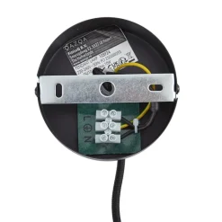 QAZQA Pendelleuchten|Wohnzimmerlampen*Design-Hängeleuchte schwarz mit Regenbogen-Glas 20cm - Mallon