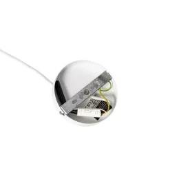 QAZQA Schlafzimmerlampen|Küchenlampen*Design-Hängeleuchte weiß mit beigefarbenem Schirm - Rich