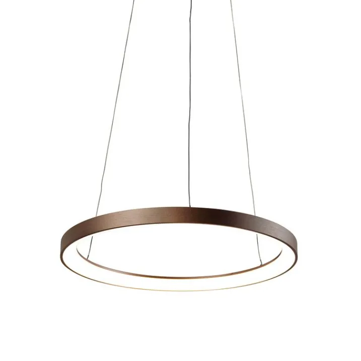 Paul Neuhaus Led-Pendelleuchten|Pendelleuchten*Design-Pendelleuchte Bronze inklusive dimmbarer LED Easylift - Hoop