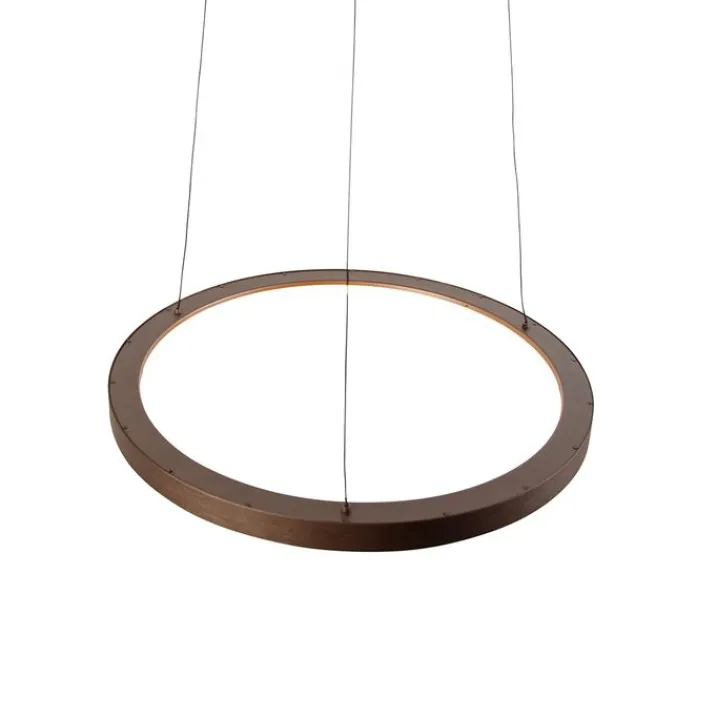 Paul Neuhaus Led-Pendelleuchten|Pendelleuchten*Design-Pendelleuchte Bronze inklusive dimmbarer LED Easylift - Hoop