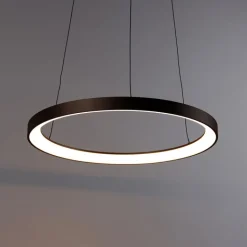 Paul Neuhaus Led-Pendelleuchten|Pendelleuchten*Design-Pendelleuchte Bronze inklusive dimmbarer LED Easylift - Hoop