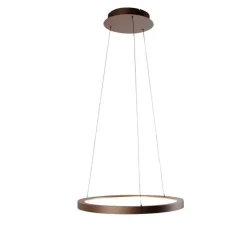 Paul Neuhaus Led-Pendelleuchten|Pendelleuchten*Design-Pendelleuchte Bronze inklusive dimmbarer LED Easylift - Hoop