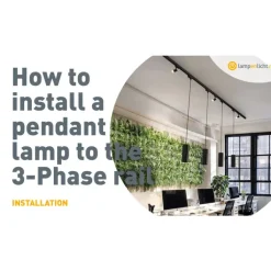 QAZQA Professional Deckenstrahler|Aufbaustrahler*Design-Pendelleuchte Dunkelbronze inkl. Schienenadapter 3-Phasen - 3-Phasen Tubo