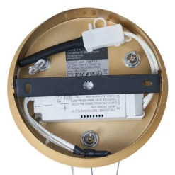 QAZQA Led-Pendelleuchten|Pendelleuchten*Design-Pendelleuchte Gold und Transparent 3-Stufen-Dimmbar - Scacrylic