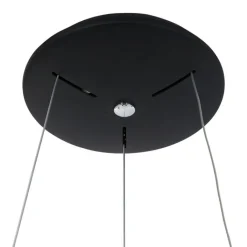 Steinhauer Led-Pendelleuchten|Pendelleuchten*Design-Pendelleuchte Schwarz inkl. dimmbarer LED - Ringlede