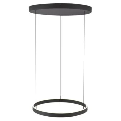 QAZQA Led-Pendelleuchten|Pendelleuchten*Design-Pendelleuchte schwarz 3-Stufen-Dimmbar - Titmus