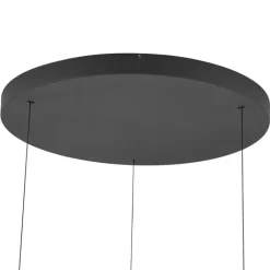 QAZQA Led-Pendelleuchten|Pendelleuchten*Design-Pendelleuchte schwarz 3-Stufen-Dimmbar - Titmus