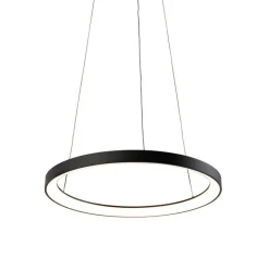 Paul Neuhaus Led-Pendelleuchten|Pendelleuchten*Design-Pendelleuchte Schwarz inkl. dimmbarer LED Easylift - Hoop