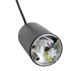 QAZQA Pendelleuchten|Wohnzimmerlampen*Design-Pendelleuchte schwarz GU10 50mm - Tuba Small