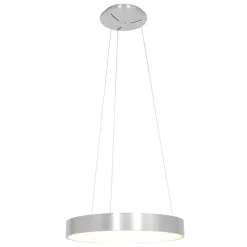 Steinhauer Küchenlampen|Led-Pendelleuchten*Design-Pendelleuchte Silber inkl. dimmbarer LED - Ringlede